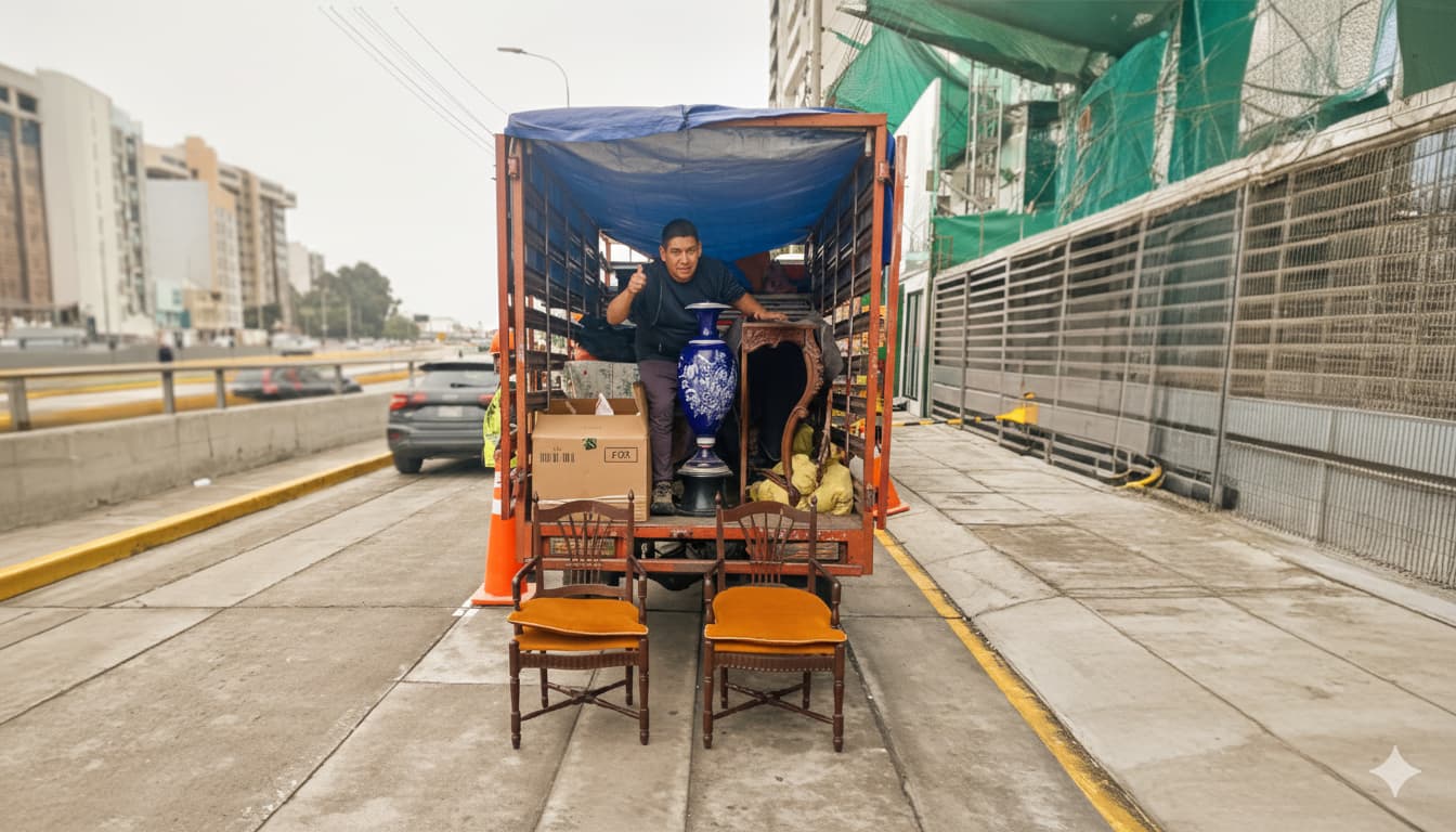 Muebles usados comprados